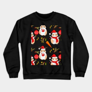 Guinea pigs Christmas Party Crewneck Sweatshirt